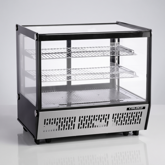 28″ Full Service Countertop Refrigerated Display Case, LED Lighting / Coldco Model CR120L