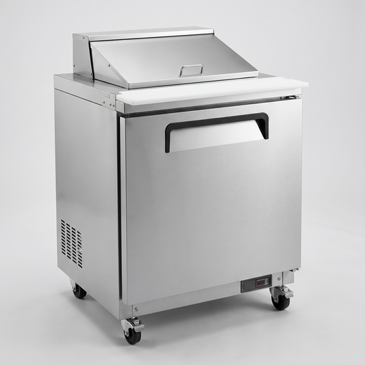 29" Mega Top Sandwich / Salad Prep-Table Refrigerator / Coldco Model CSP-29M-HC