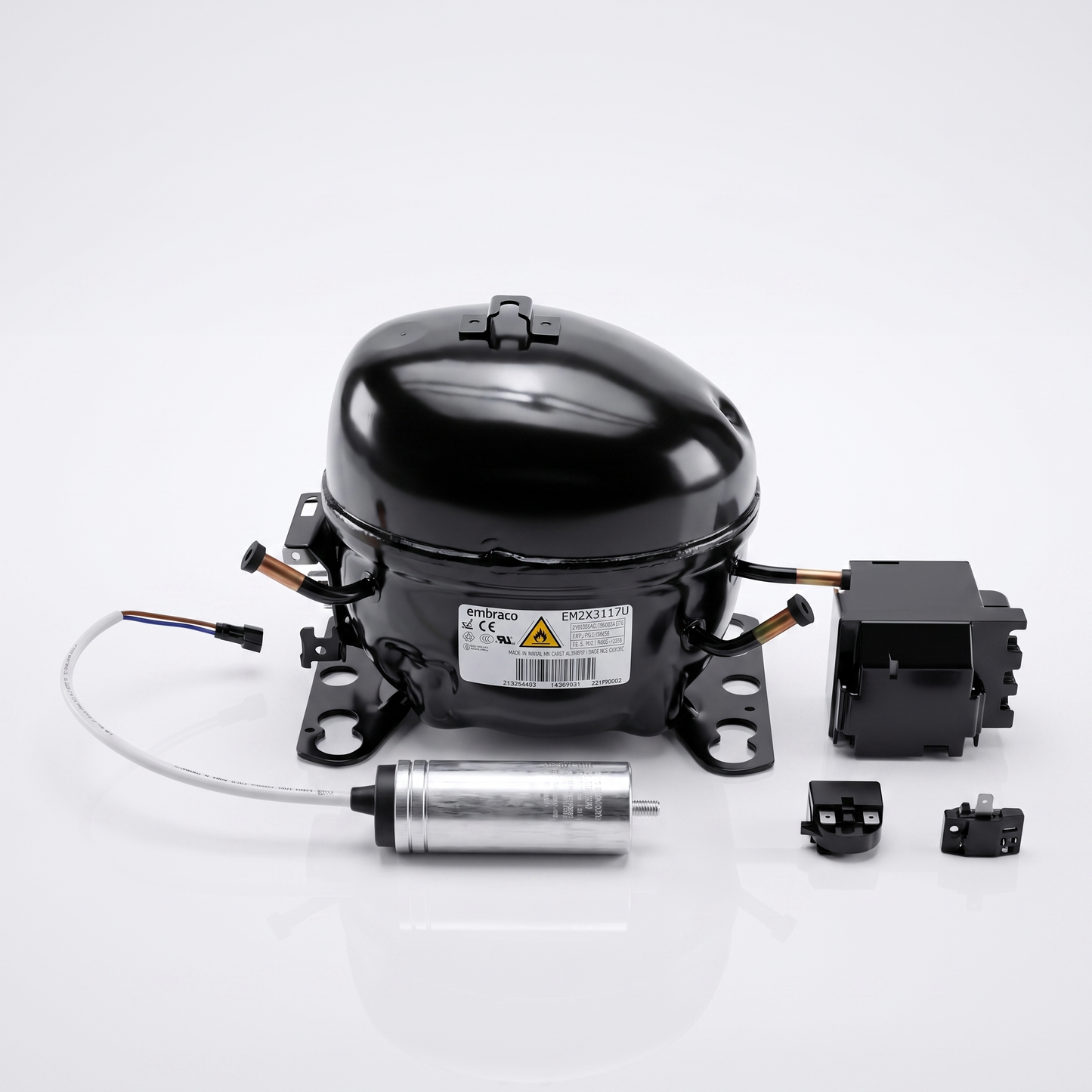 EM2X3117U Compressor R290, 115V, W0201164