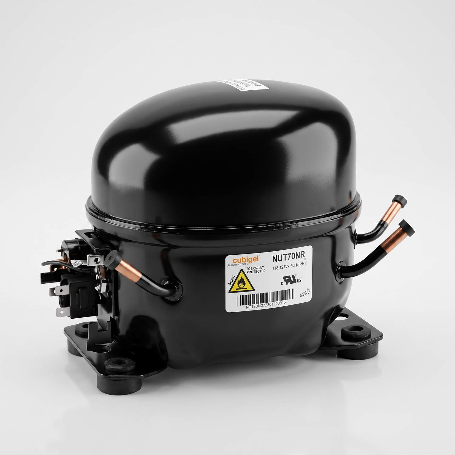 NUT70NR Compressor R290 , 115V, W0201043