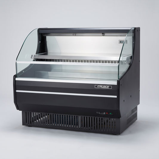 51" Length Low Profile Open Display Showcase / Coldco Model OML-50