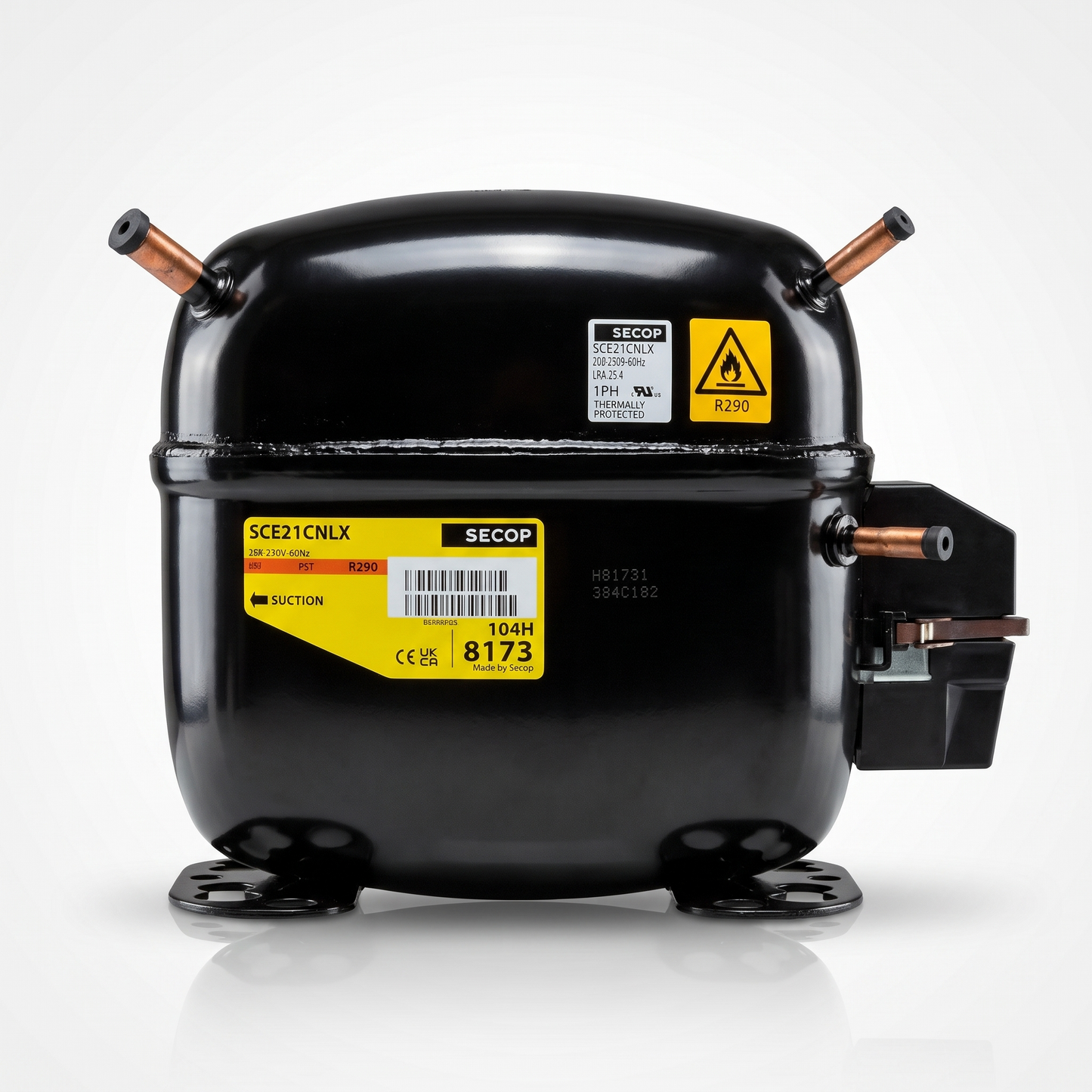 SCE21CNLX Compressor, R290 208-230V, W0201798
